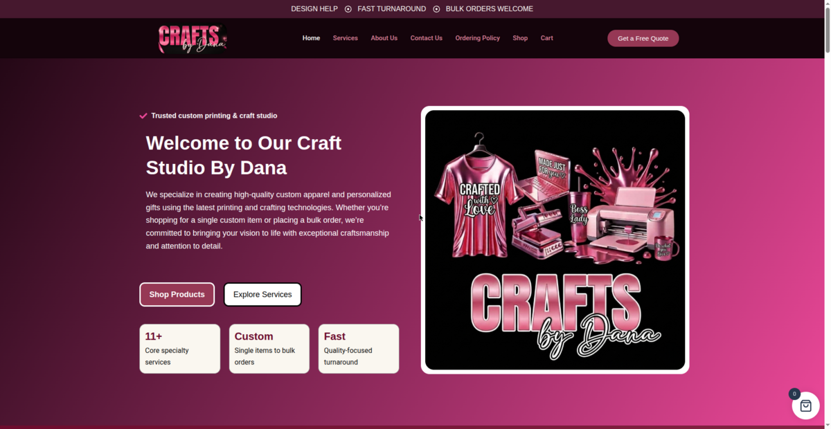 Classique Bling website
